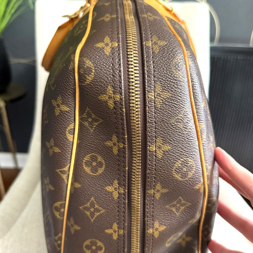 Authentic Louis Vuitton Alizé travel bag M41393 brown monogram LV canvas unisex - Picture 9 of 16